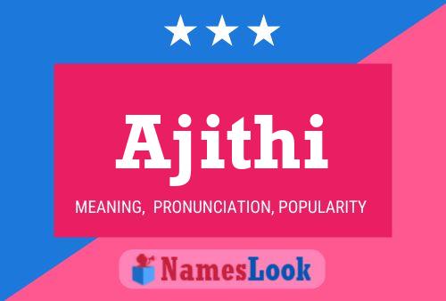 ملصق اسم Ajithi