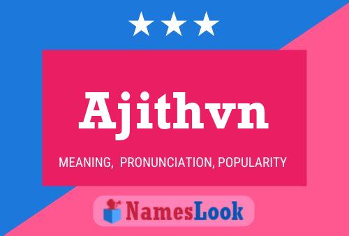 ملصق اسم Ajithvn