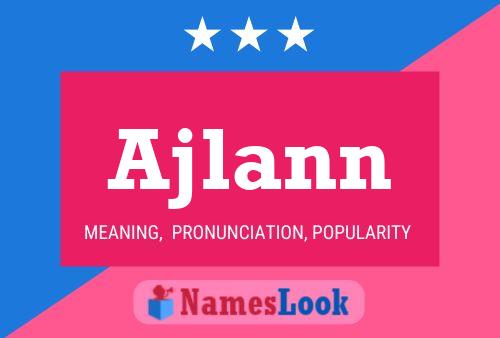 ملصق اسم Ajlann