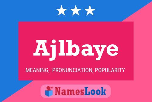 ملصق اسم Ajlbaye