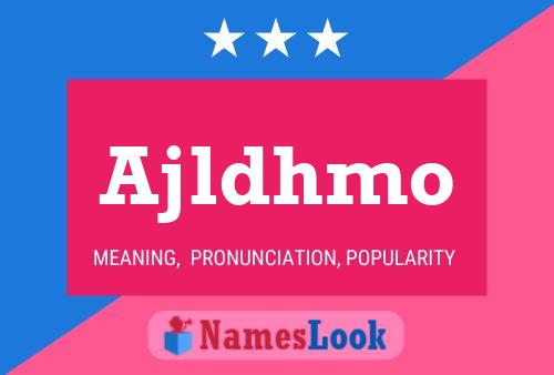 ملصق اسم Ajldhmo