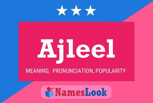 ملصق اسم Ajleel