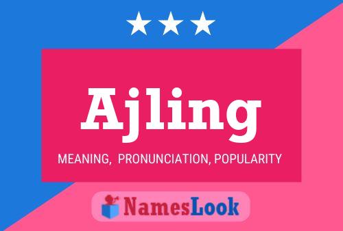 ملصق اسم Ajling