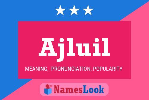 ملصق اسم Ajluil