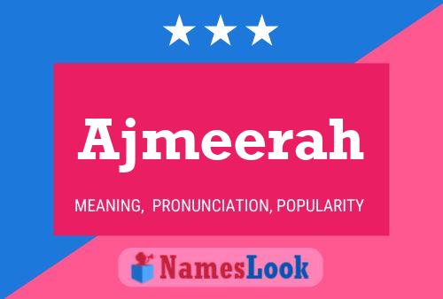 ملصق اسم Ajmeerah