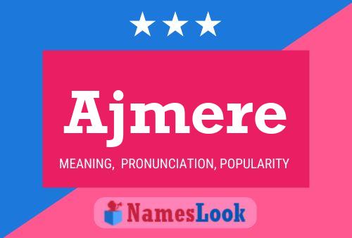 ملصق اسم Ajmere