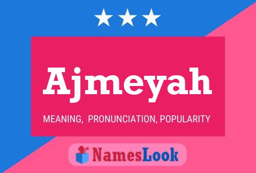 ملصق اسم Ajmeyah