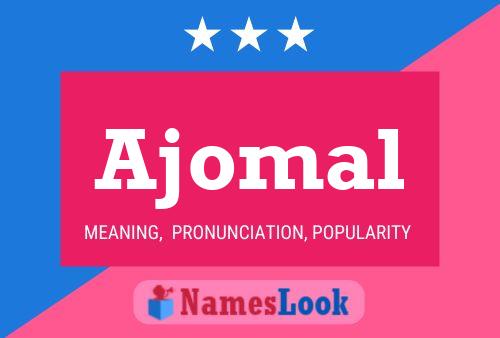 ملصق اسم Ajomal