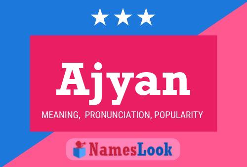 ملصق اسم Ajyan