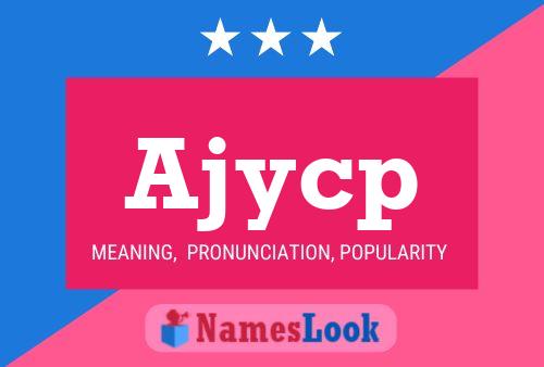 ملصق اسم Ajycp