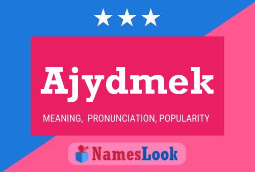 ملصق اسم Ajydmek