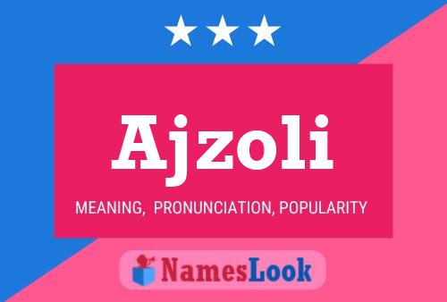 ملصق اسم Ajzoli