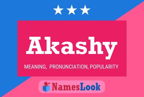 ملصق اسم Akashy