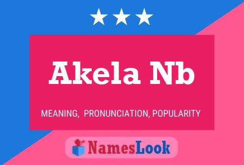 ملصق اسم Akela Nb