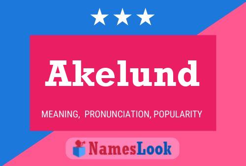 ملصق اسم Akelund