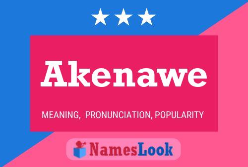 ملصق اسم Akenawe