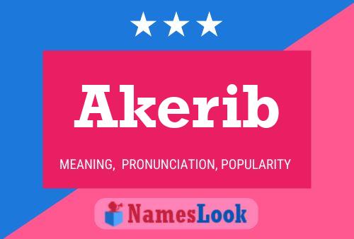 ملصق اسم Akerib