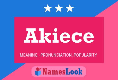 ملصق اسم Akiece