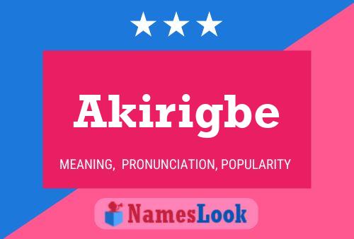 ملصق اسم Akirigbe