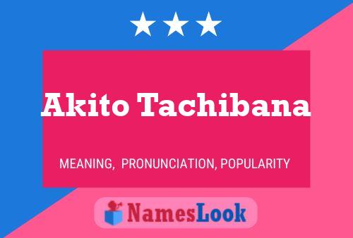 ملصق اسم Akito Tachibana