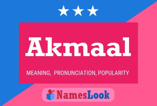 ملصق اسم Akmaal