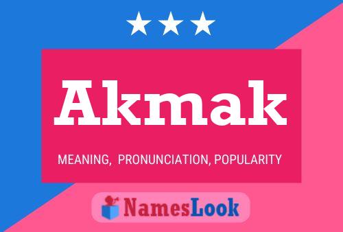 ملصق اسم Akmak