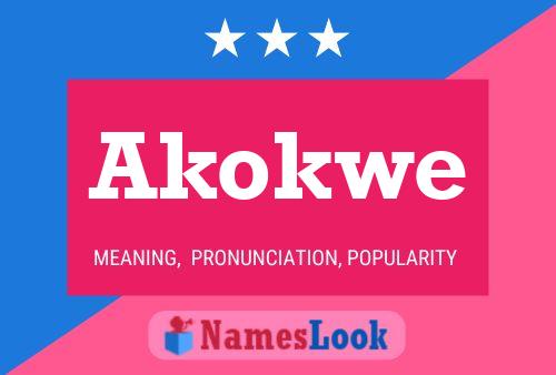 ملصق اسم Akokwe