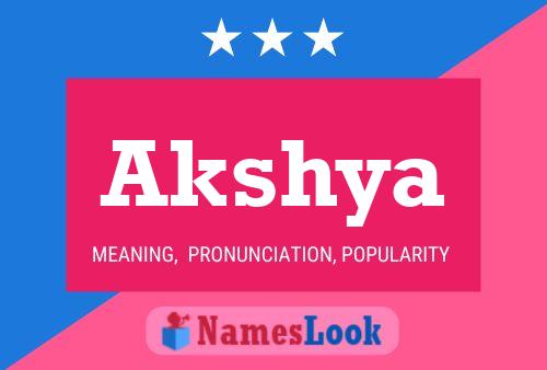 ملصق اسم Akshya