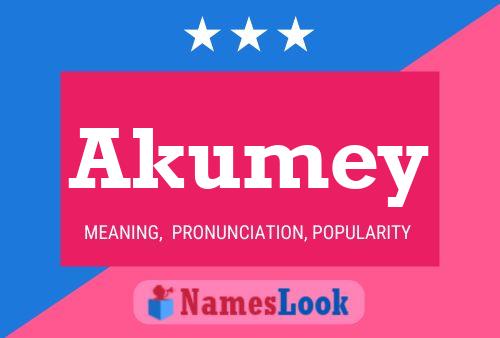 ملصق اسم Akumey