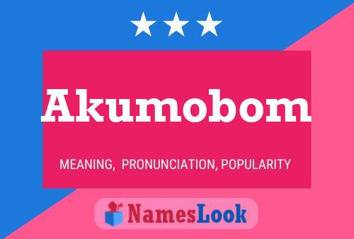 ملصق اسم Akumobom