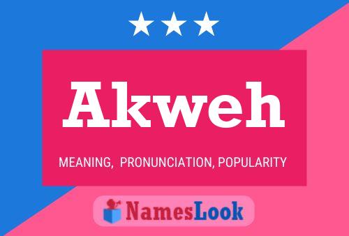 ملصق اسم Akweh