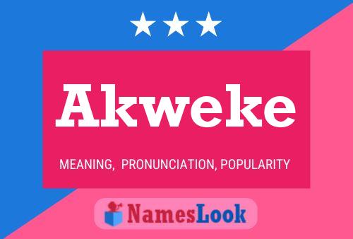 ملصق اسم Akweke