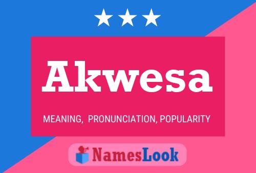 ملصق اسم Akwesa