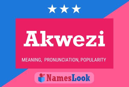 ملصق اسم Akwezi