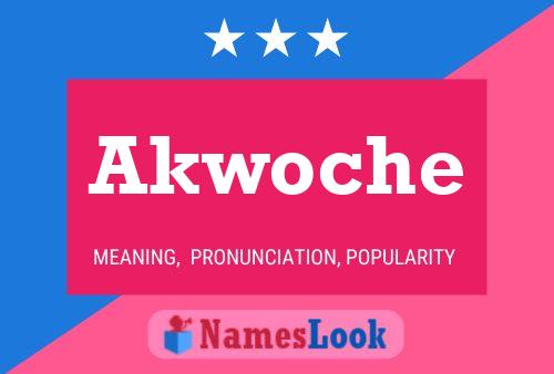 ملصق اسم Akwoche