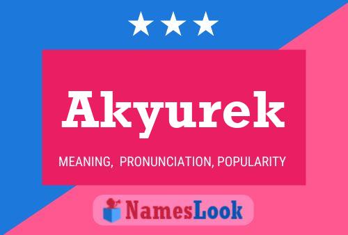 ملصق اسم Akyurek