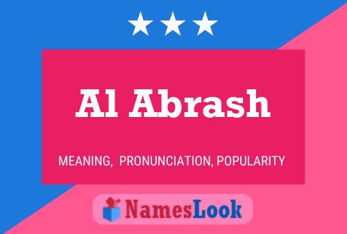 ملصق اسم Al Abrash