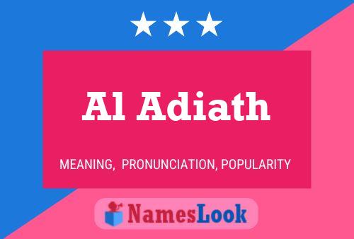 ملصق اسم Al Adiath