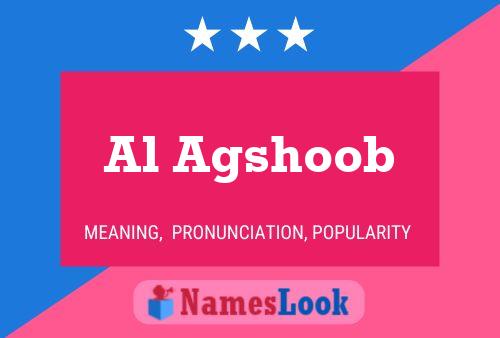 ملصق اسم Al Agshoob