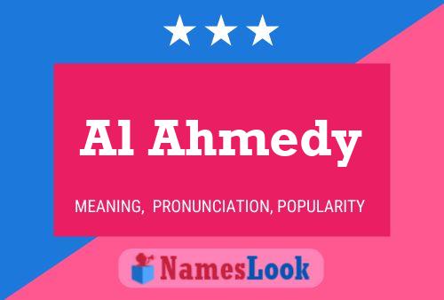 ملصق اسم Al Ahmedy