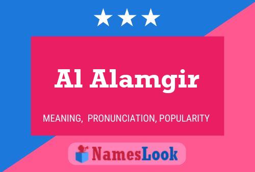 ملصق اسم Al Alamgir