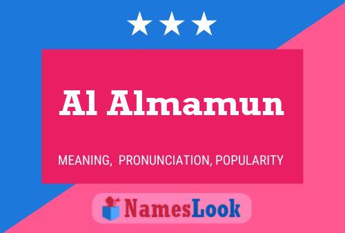 ملصق اسم Al Almamun