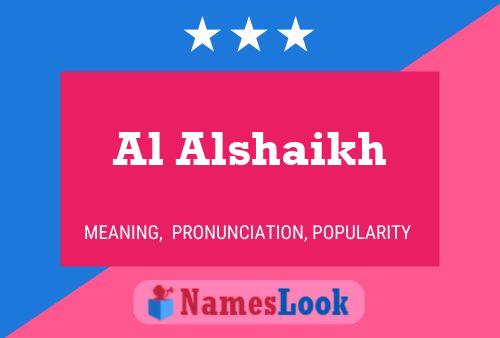 ملصق اسم Al Alshaikh