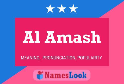 ملصق اسم Al Amash