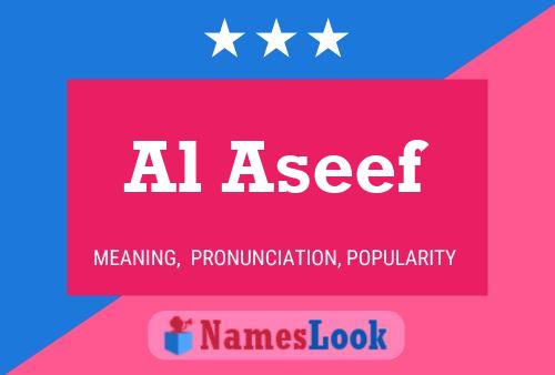 ملصق اسم Al Aseef