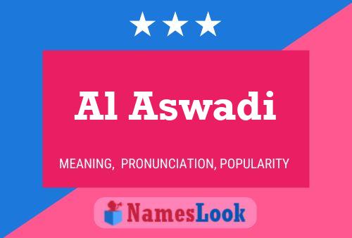 ملصق اسم Al Aswadi