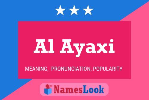 ملصق اسم Al Ayaxi