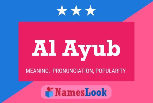 ملصق اسم Al Ayub