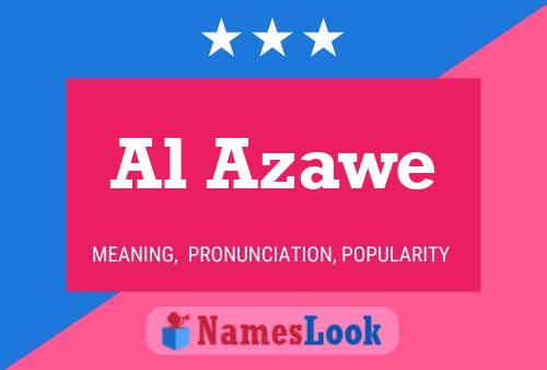 ملصق اسم Al Azawe