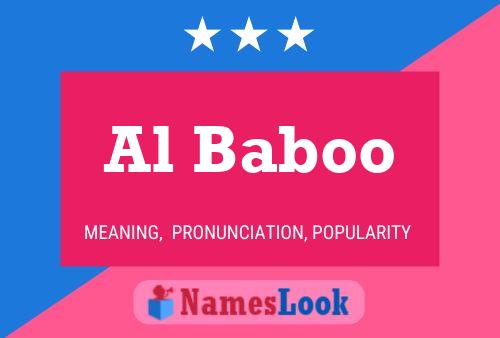 ملصق اسم Al Baboo